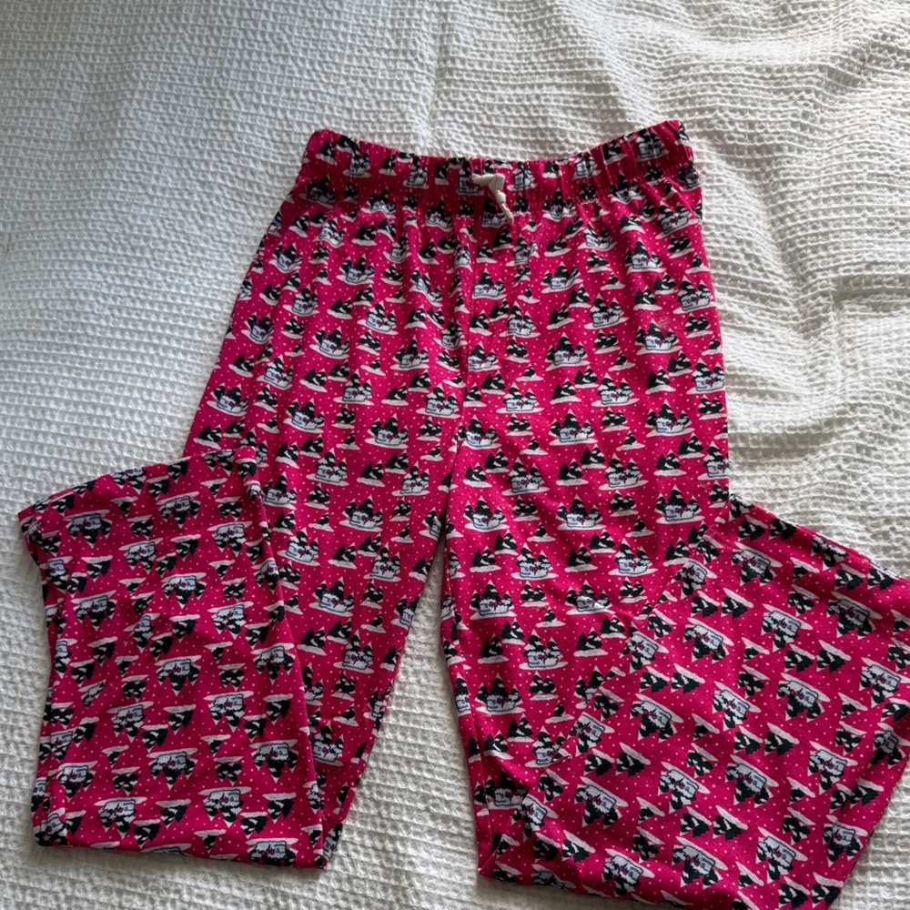 Vineyard Vines Kids Pajama Bottoms in Pink with Fun Print